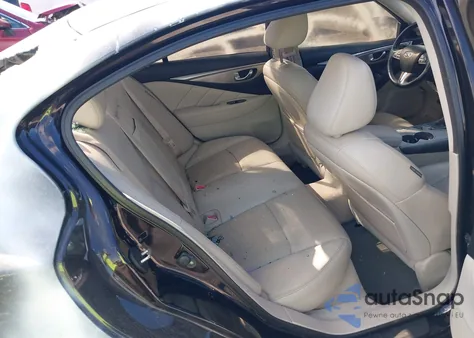 2014 Infiniti Q50 Hybrid Sport from USA, damaged, VIN JN1AV7AR1EM701144